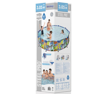 Basen ze stelażem 305x66cm B56985 B56985