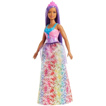 Barbie lalka syrenka fioletowe włosy HGR17
