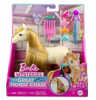 Barbie koń Tornado z akcesoriami HXJ29