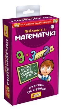 Lisciani I am a genius Gra karciana Matematyka 304-PL92284