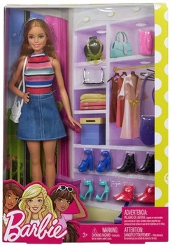 Barbie lalka z butami FVJ42