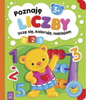Poznaję liczby. Uczę się, koloruję, naklejam 3250
