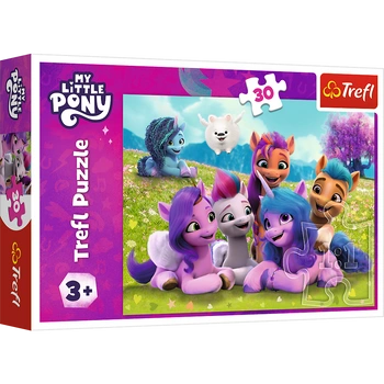 Puzzle 30 elementów Przyjacielskie Kucyki Pony 18299