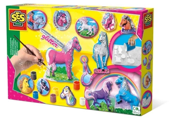 Odlewy gipsowe Fantastyczne konie  01155