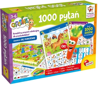Lisciani Carotina 1000 Pytań  304-PL49363
