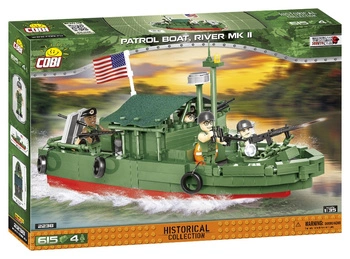 COBI HC VietnamWar Patrol Boat River MKII 618 elementów 2238