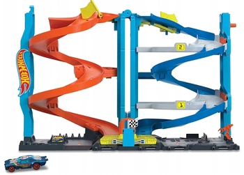 Hot Wheels City Wyścigowa wieża z transformacją HKX43