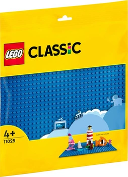 LEGO CLASSIC Niebieska płytka konstryjna 11025