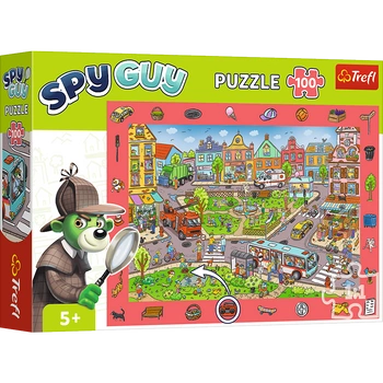 Puzzle 100 elementów Observation Spy Guy - Miasto  15590