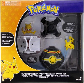 Pokemon Ultimate Battle czarny zestaw/figurki 95431