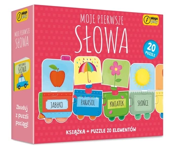 FOKSAL Książka i puzzle Moje pier.słowa 20el 98589