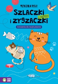 Przedszkolak rysuje. Szlaczki i zygzaczki z kotem 91352