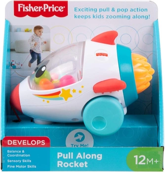 Fisher-Price wesoła rakieta do ciągnięcia GCV74  GCV74
