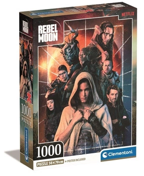 Clementoni puzzle 1000 elementów Compact Netflix Rebel Moon 39864