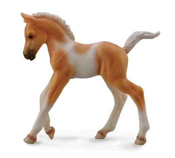 Collecta Źrebię idące pinto palomino 88668