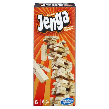 HASBRO Gra JENGA Klasyczna Wieża A2120