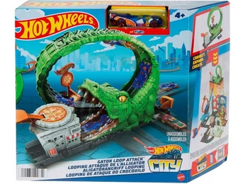 Hot Wheels City pętla krokodyla 4246