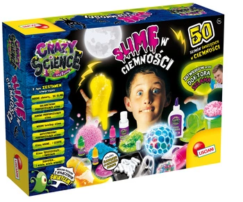 Lisciani Crazy Science Slime w ciemności 89239