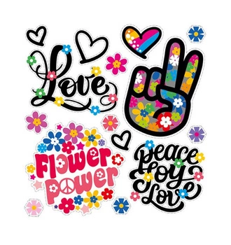 Naplamki DTF 15x20 Flower Power DM-32