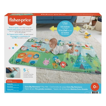 Fisher-Price Wielkie przygody - Duża mata do zabawy  GXR53