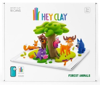 Hey Clay Masa plastyczne Zwierzęta leśne  HCL18011