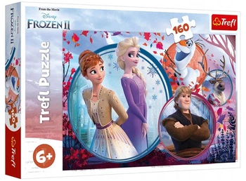 PUZZLE 160 Siostrzana przygoda Frozen II 15374 15374