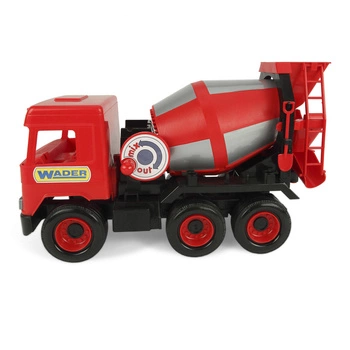 WADER Middle Truck Betoniarka czerwona 32114  32114