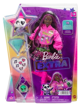 Barbie Extra lalka różowe włosy HKP93