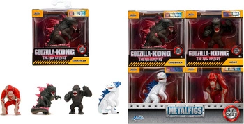 Godzilla figurki metalowe 6,5cm mix 325-0001