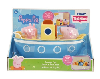 TOMY Świnka Peppa Zabawa na łodzi E73414