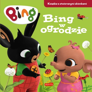 Książka z okienkami Bing w ogrodzie 70991