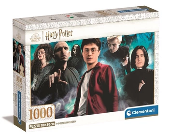 Clementoni puzzle 1000 elementów Compact - Harry Potter 39710