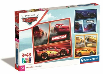 Puzzle 3x48 Super Kolor Cars  25305