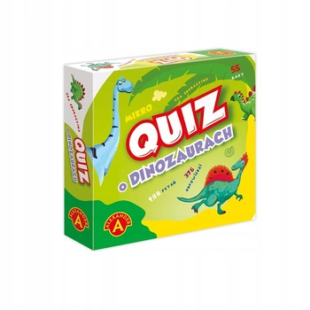 Quiz O dinozaurach - kieszonkowa gra edukacyjna 28683