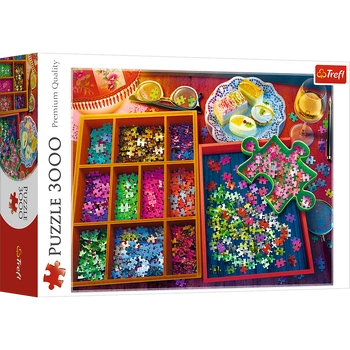 Puzzle 3000 elementów Wieczór z puzzlami  33079