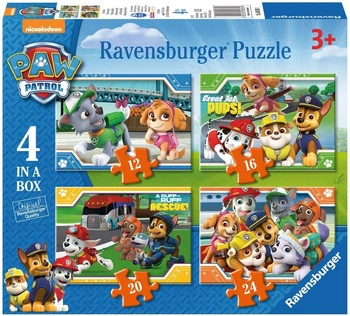 RAVENSBURGER Puzzle Psi Patrol 4w1 12/16/20/24 069361 069361