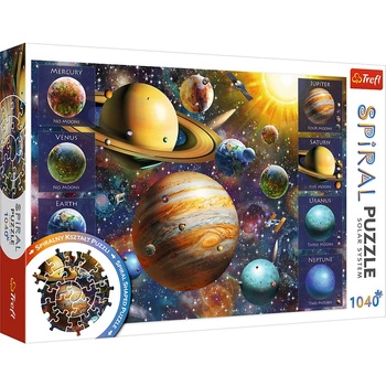 PUZZLE 1040 Spiral Puzzle Układ Słoneczny 40013 40013