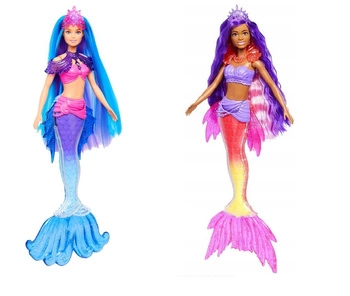 Barbie Syrenka Power z akcesoriami  HHG52 HHG51