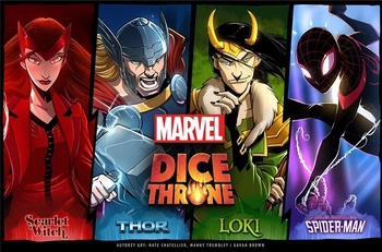 Rebel gra 4w1 Dice Throne Marvel 94639