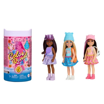 Barbie Color Reveal Chelsea z niespodziankami  HKT85
