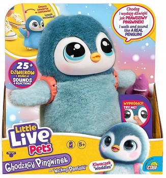 Chodzący pingwinek Little Live Pets 26535 - zabawka interaktywna dla dzieci