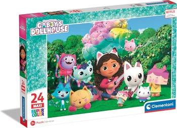 Puzzle 24 maxi Super Kolor Koci Domek Gabby  28520