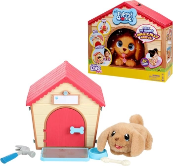 LITTLE LIVE PETS Piesek z domkiem  MO-26477