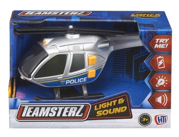 TEAMSTERZ Helikopter policyjny światło/dźwięk 1417145