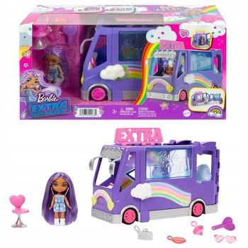 Barbie Extra auto z mini laleczką HKF84 HKF84