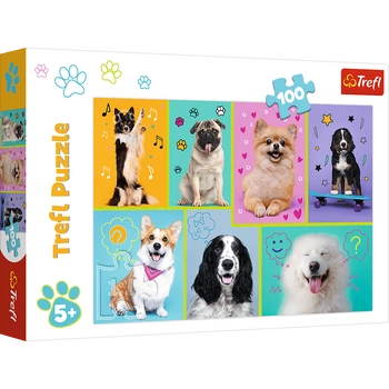 PUZZLE 100 W świecie piesków 16421 16421