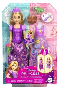 Disney Roszpunka lalka i akcesoria 2w1 zestaw JBG09