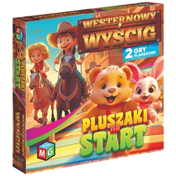 2 gry Westernowy wyścig / Pluszaki na start 0527