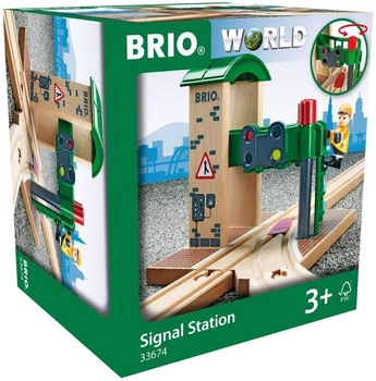 RAVENSBURGER Brio Zwrotnica z sygnalizacją 674000 33674 33674