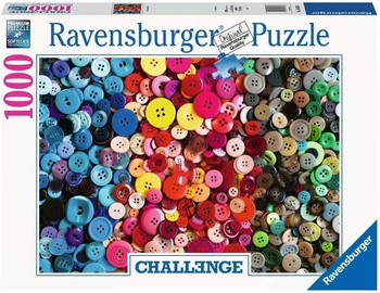 Puzzle 1000 elementów, Kolorowe guziki  16563